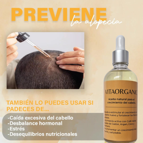 Tónico Capilar de Aceite para Crecimiento de Cabello