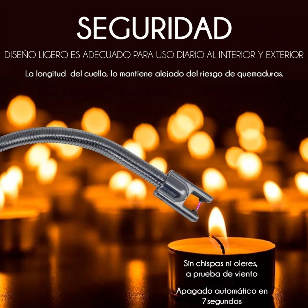 Encendedor eléctrico recargable